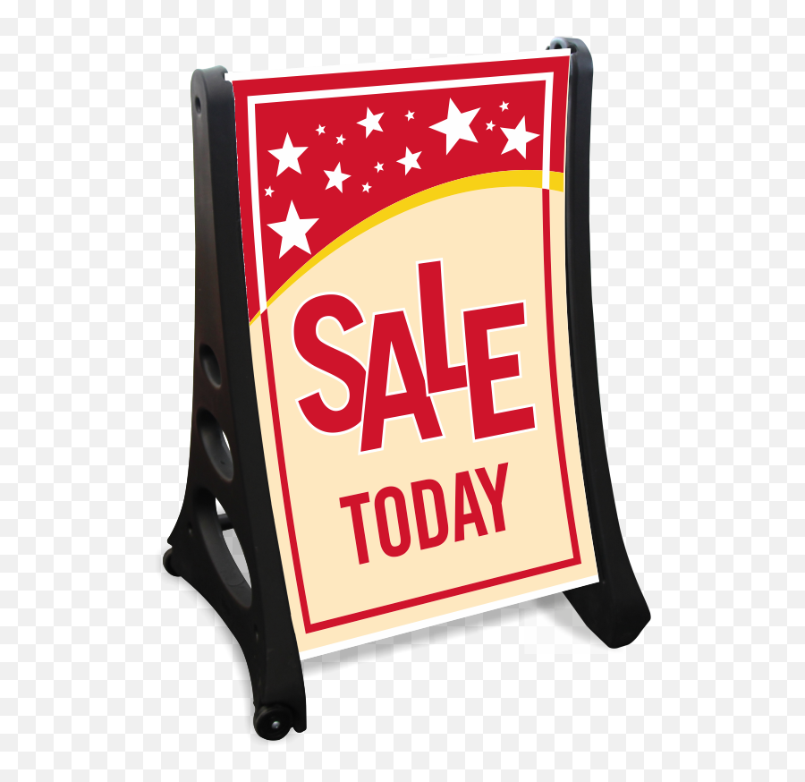 Zoom Price Buy - Frame Sidewalk Sign Clipart Full Size Clip Art Png,Sold Sign Png