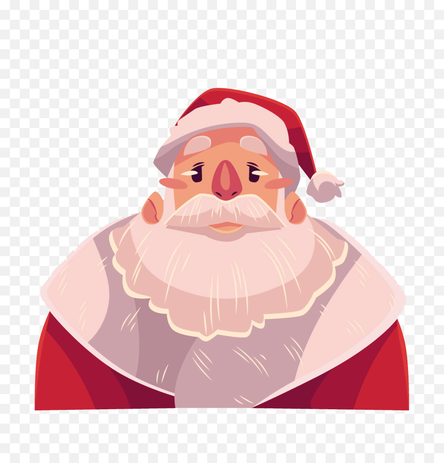 Free U0026 Cute Santa Face Clipart For Your Holiday Decorations - Desenho Papai Noel Triste Png,Santa Face Png