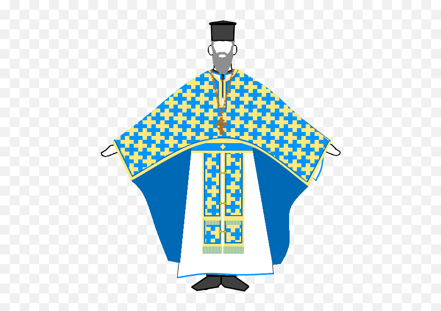 Eastern Orthodox Priest - Checkered Napkin Png Transparent,Priest Png