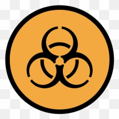 Biohazard Emoji Clipart - Warning Posters Of Corona png