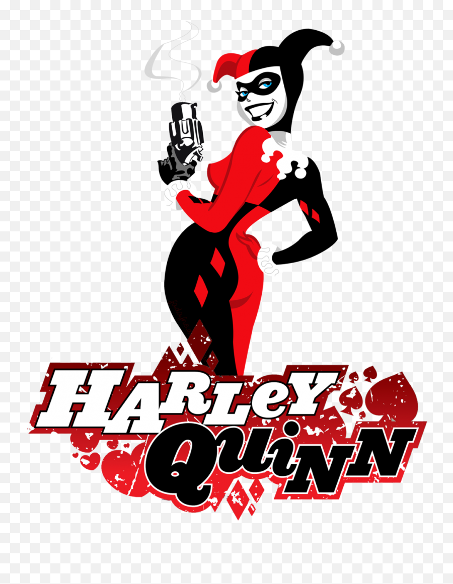 Dc Superhero Girls Harley Quinn Logo - Logo Harley Quinn Png,Harley Quinn Logo Png