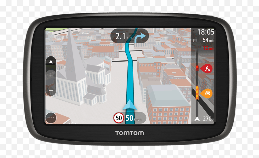 Tomtom Go 50 Gps Transparent Png - Tomtom Go 6100 World,Gps Png