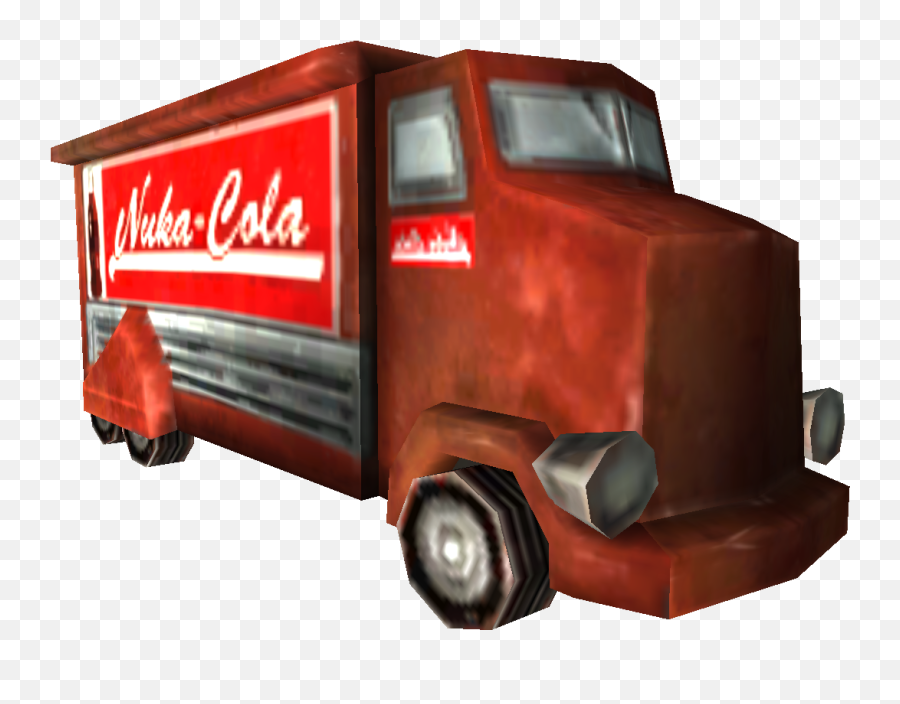 Mtku0027s Card Craft Nuka Cola Truck From Fallout 3 And Nv - Fallout 3 Nuka Cola Truck Png,Nuka Cola Png