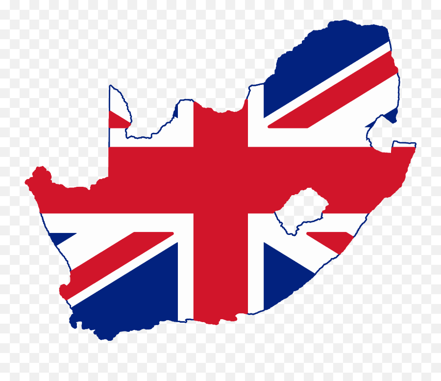Flag Map Of South Africa - Clipart Union Jack Vector Png,Kingdom Png