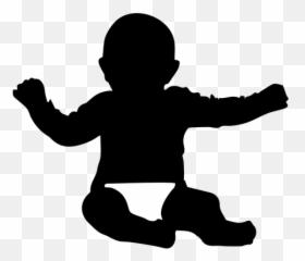 Baby Giving Hug Silhouette - Transparent Png U0026 Svg Vector File Transparent Baby Silhouette,Hug Png