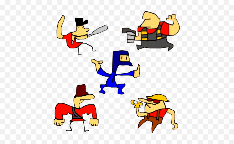 The New Tf2 Cartoon Spray Pack Team Fortress 2 Sprays - Tf2 Cartoon Png,Tf2 Transparent Spray