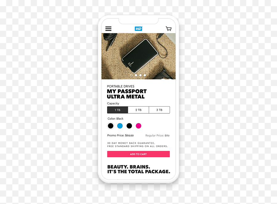 Download Western Digital Iphone Interface With Product - Iphone Png,Western Digital Logo Png