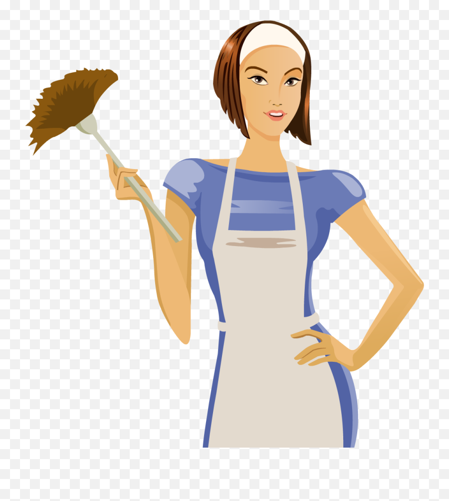 Maid Png Image Background - Maid Png,Cleaning Lady Png