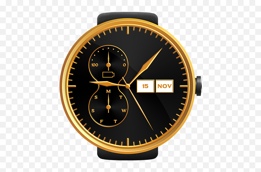 Gold Watch Face - Saw Blade Png,Watch Face Png