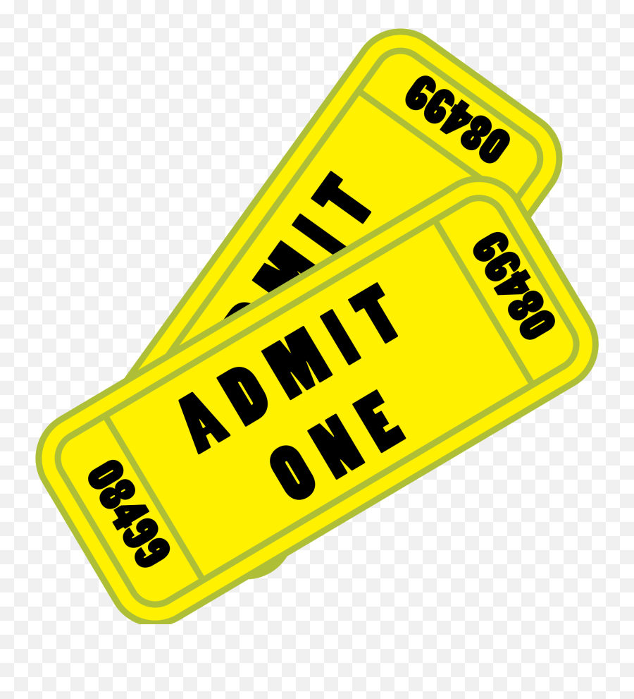 Ticket Concert Animation Clip Art - Cartoon Ticket Png,Movie Tickets Png