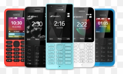Transparent Smartphones Background - Nokia Feature Phone png