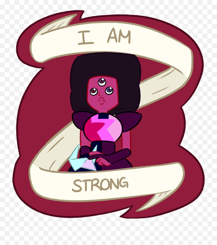 Download Hd Know Your Self - Steven Universe I Am Stickers Transparent Png,Garnet Transparent