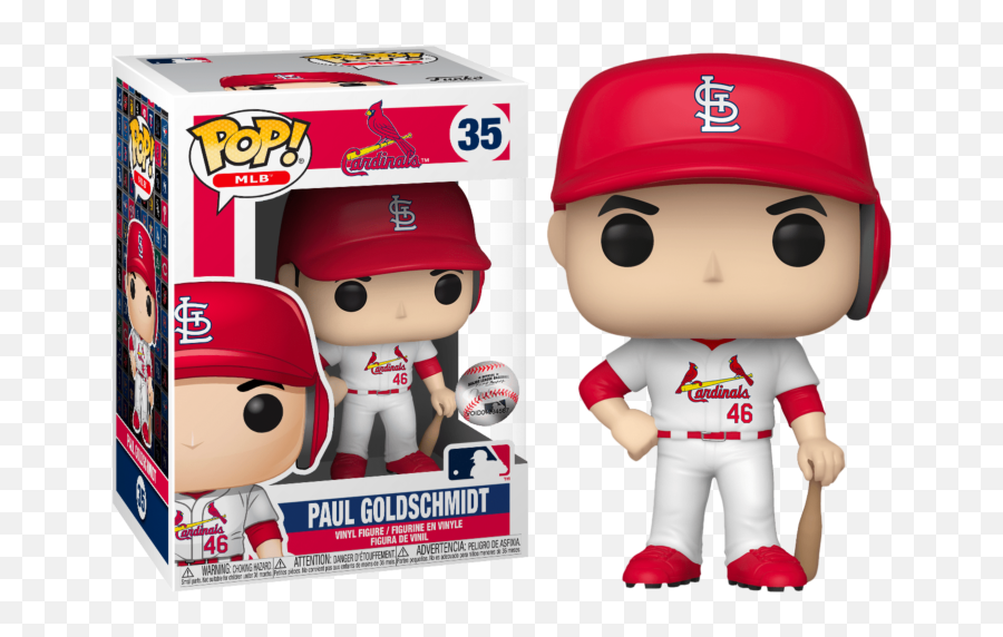 Mlb Baseball - Paul Goldschmidt St Louis Cardinals Pop Vinyl Figure Funko Pops Cardinals Mlb Png,Cardinals Png