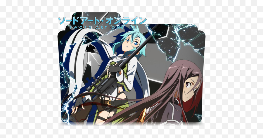 Long Hair - Sword Art Online 2 Folder Icon Png,Snapchat Anime Icon