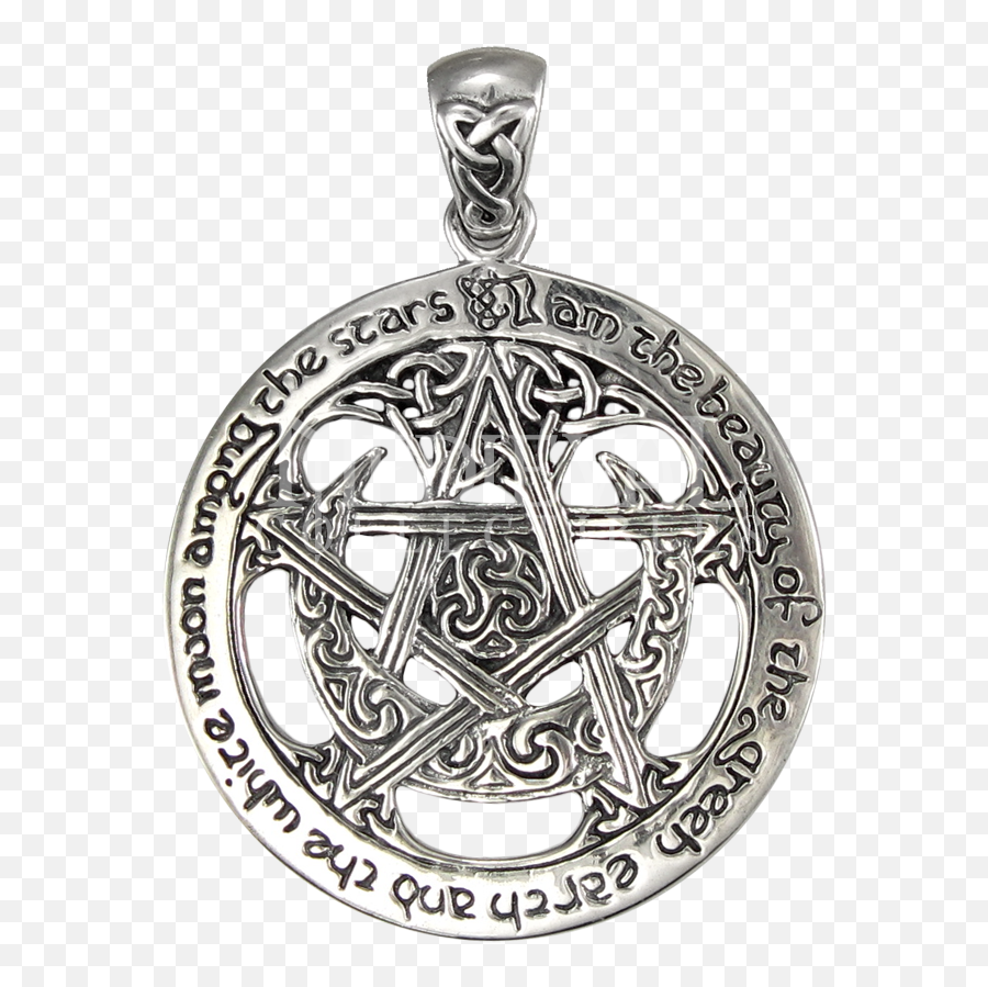 Pentacle Pendant - Solid Png,Pentacle Icon