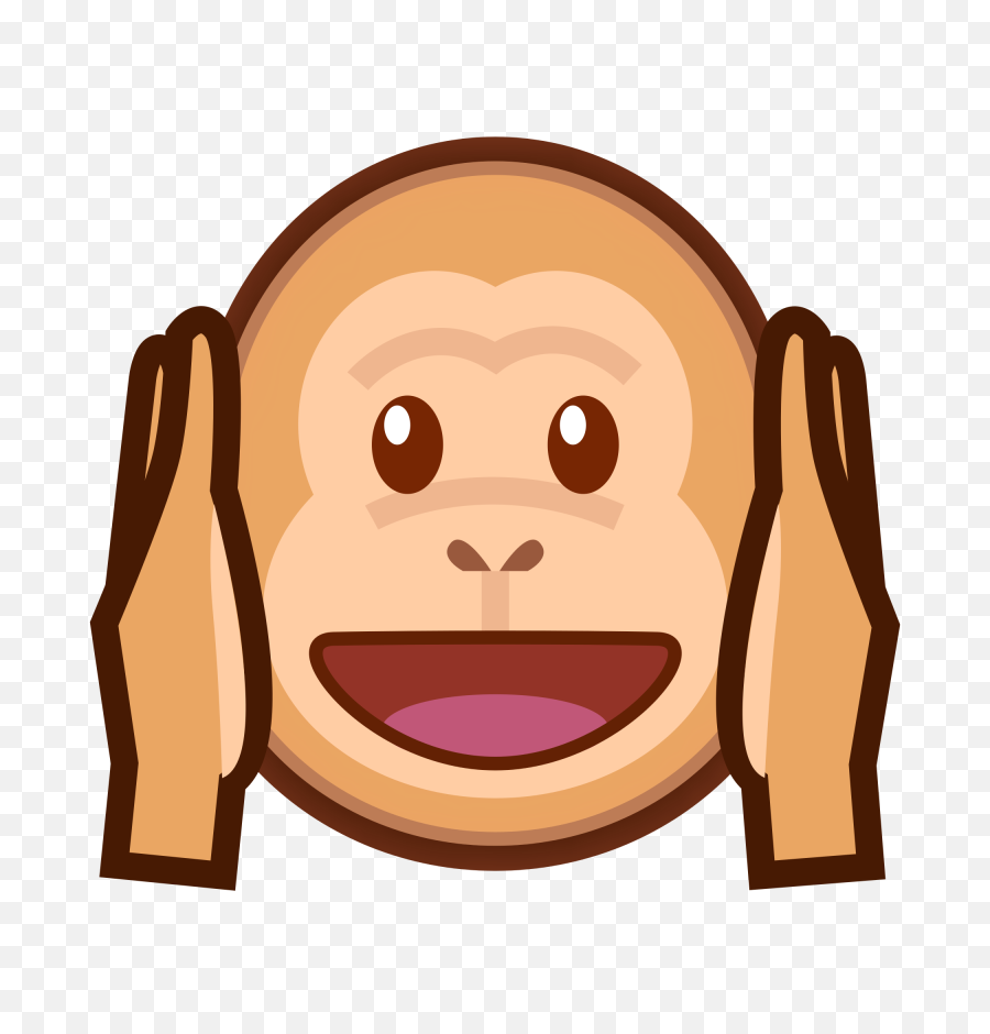 Not Listening To Stakeholder - Hear No Evil Transparent Cartoon Monkey Mouth Open Png,Evil Png