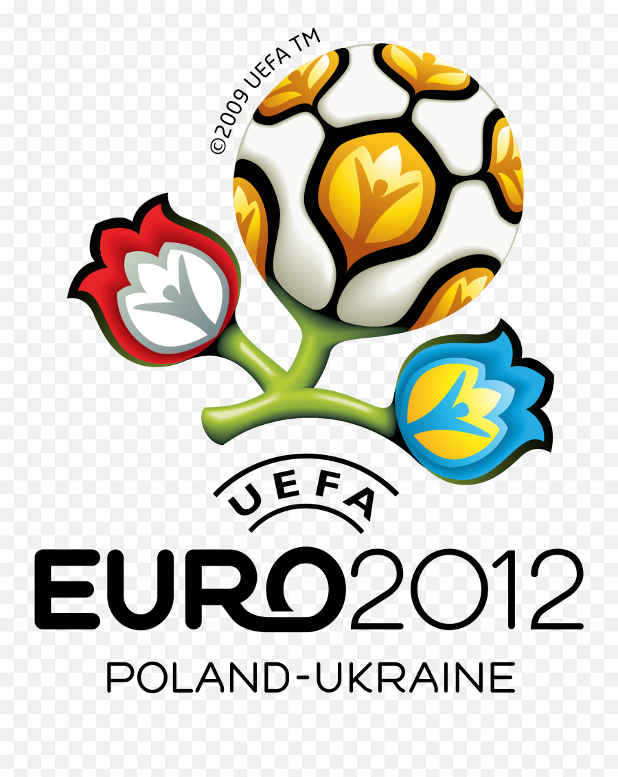 Uefa Euro 2012 Poland Ukraine Logo - Uefa Euro 2012 Logo Png,Euro Logo