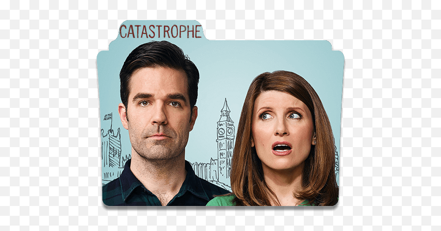 Catastrophe Tv Series Folder Icon - Designbust Catastrophe Season 1 Png,Season 1 Icon