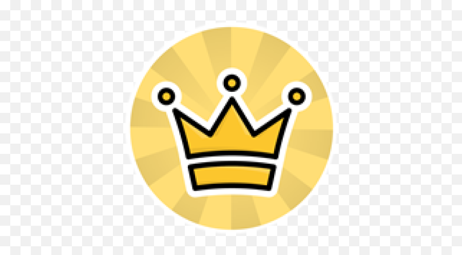 Golden Donation - Roblox Crown Outline Png Gold,Small Crown Icon