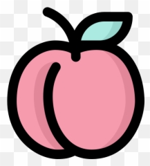 Peach - Free food icons Girly png