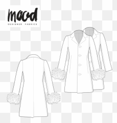 The Blueberry Jacket - Free Sewing Pattern Mood Sewciety png