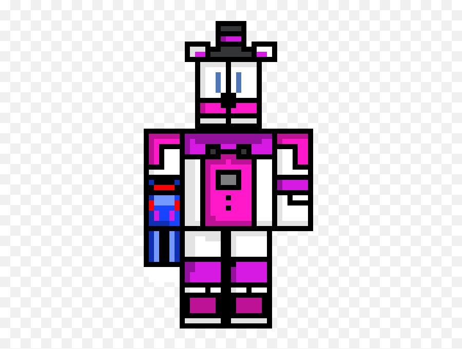Pixel Art Gallery - Dot Png,Funtime Freddy Icon