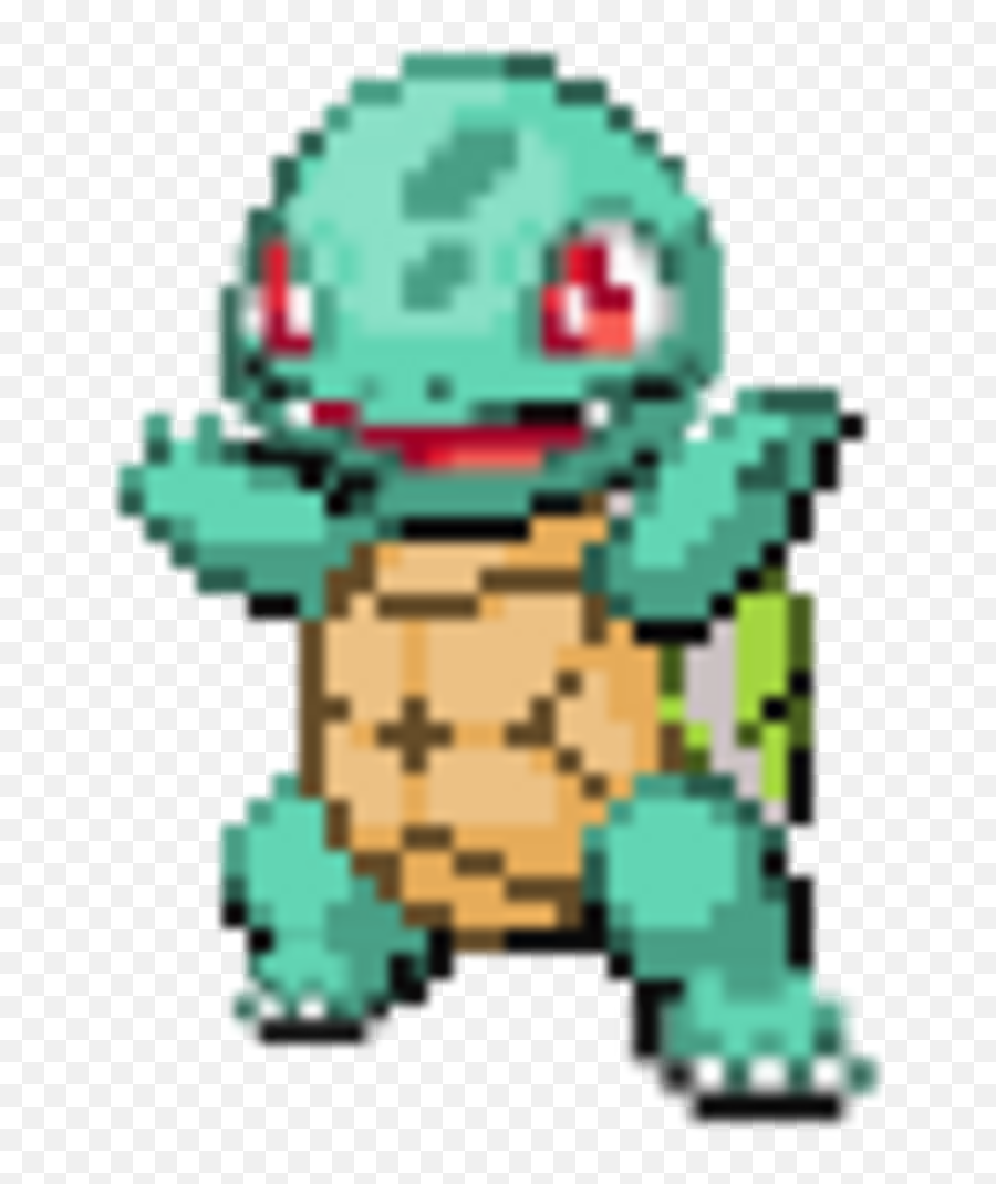 Pretty Much Cursed Stuff Here Fandom - Pokemon Squirtle Pixel Art Png,Squirtle Icon