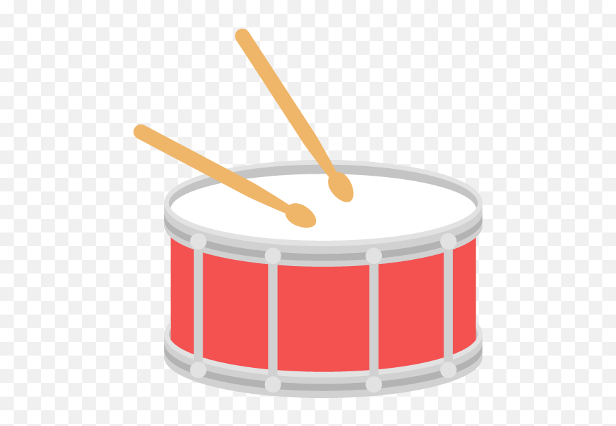 Snare Drum Free Png And Vector - Picaboo Free Vector Images Cartoon Drums Icon Png,Drum Sticks Png