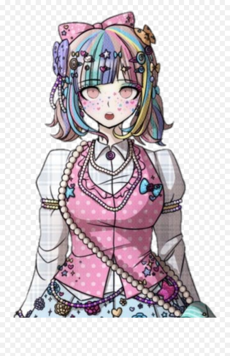 Chiaki Nanami Chiakinanami Sticker By Coughingtears - Decora Danganronpa Png,Junko Enoshima Icon