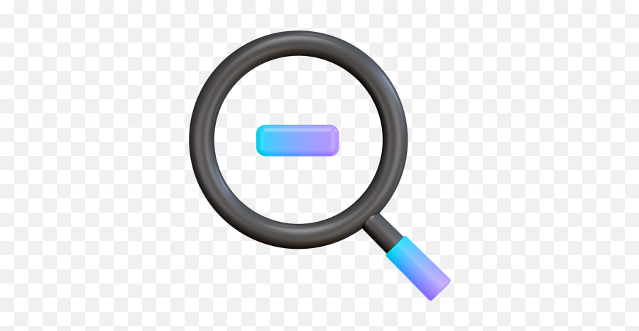 Magnifying Glass 3d Illustrations Designs Images Vectors - Search 3d Illustration Png Iconscout,Facebook Magnifying Glass Icon