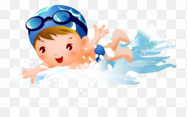 Swimming Child Clip Art - Sports Clipart Png Download 2555 Swimming Clipart Png,Swimming Png