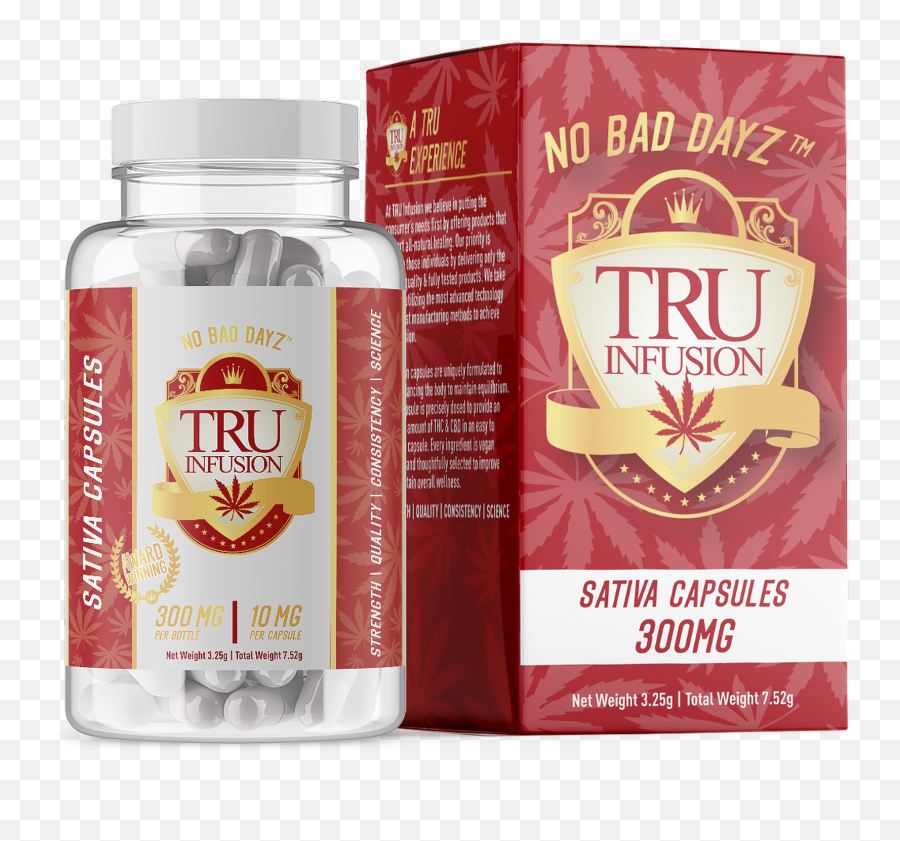 Tru Infusion No Bad Dayz Leafly - Tru Infusion Capsules Png,Dayz Sickness Icon