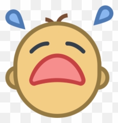 Crying Baby Icon Office S Style - Icon Png