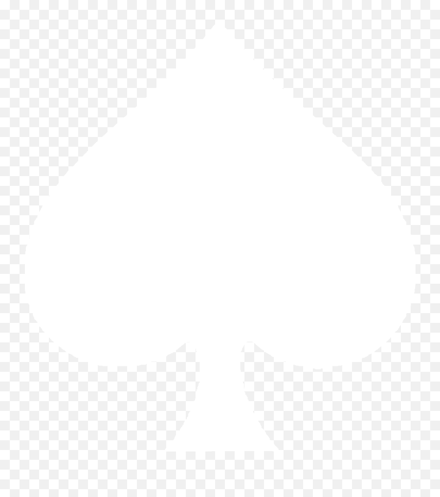 Spades Logo Png 5 Image - Ace Of Spades Png White,Spades Icon