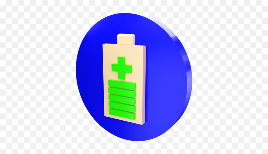 Full Battery Icon - Download In Colored Outline Style Vertical Png,Battery Icon Transparent