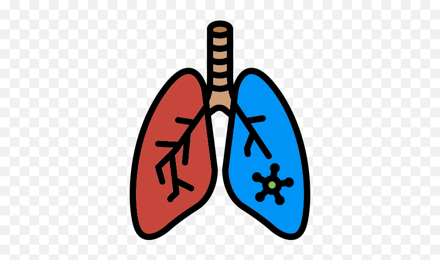 Corona Effect Bronchitis Inflamation Influenza Lung - Bronquitis Icono Png,Lung Icon