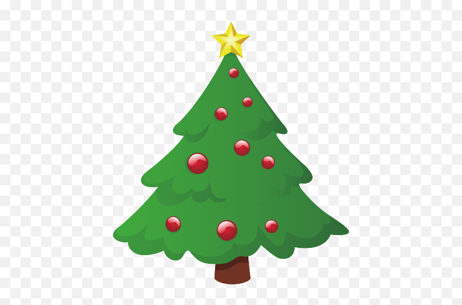 Pine Christmas Tree Free Icon - Iconiconscom Simple Christmas Tree Clipart Png,Christmas Tree Icon Transparent