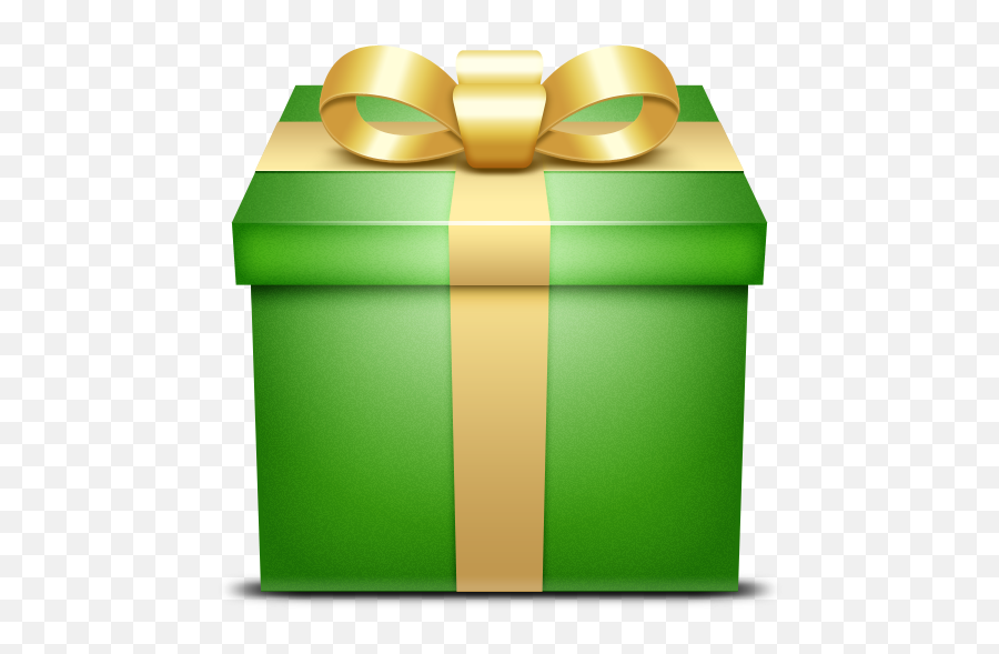 Gift Green Present Icon - Png Square Gift Box Clipart,Gifts Png
