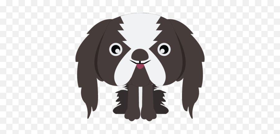 Dog Flat Design Vector Icon Graphic By 1riaspengantin Png Black