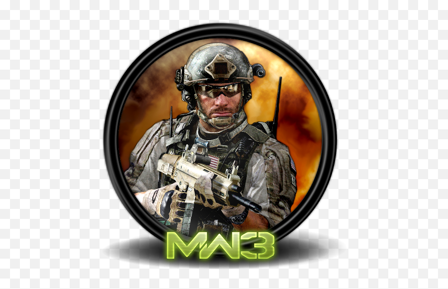 Cod Modern Warfare 3 3a Icon - Call Of Duty Modern Warfare 3 Icons Png,Call Of Duty Png
