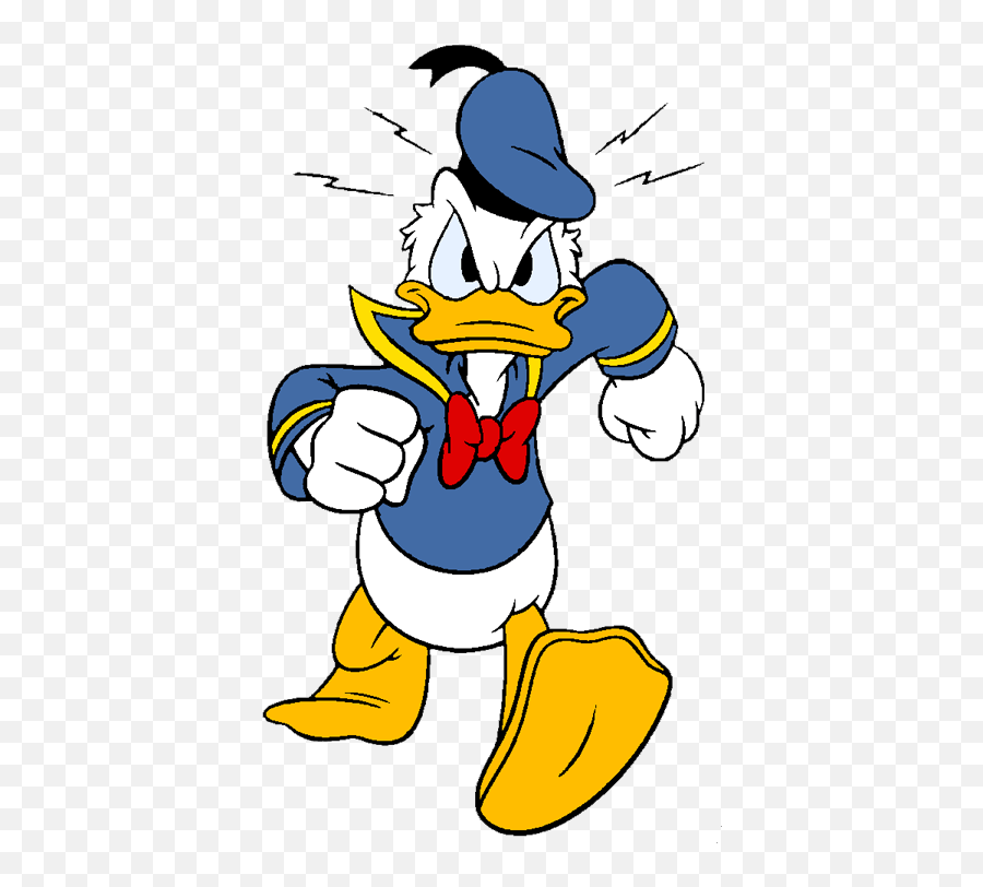 Library Of Angry Royalty Free Disney Png Files - Donald Duck Being Angry,Donald Duck Transparent