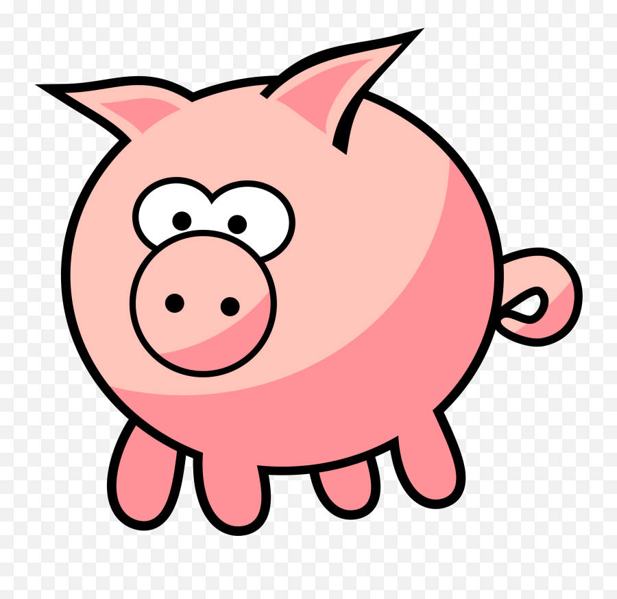 Cartoon Pig Png 4 Image - Clip Art Farm Animal,Pig Png