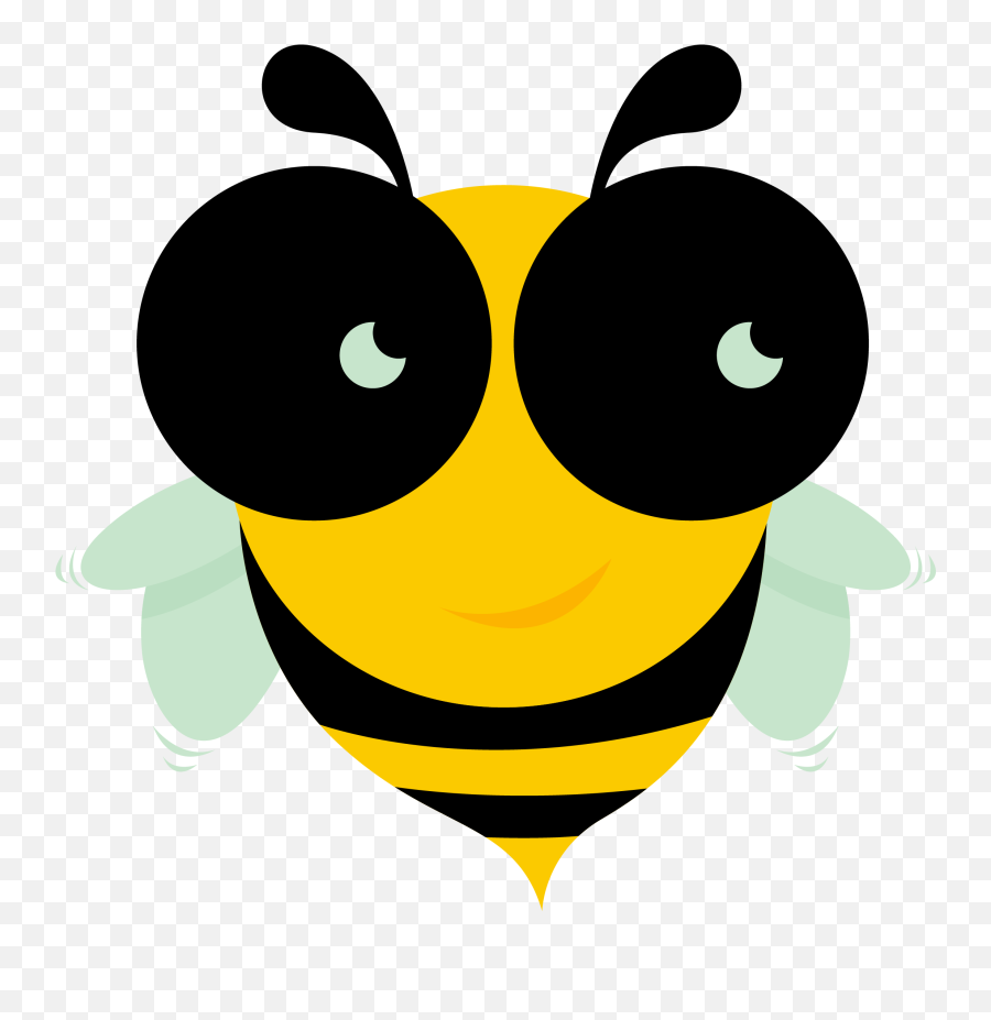 Venom Eyes Clipart - Bubble Bee With Big Eyes Png,Venom Png