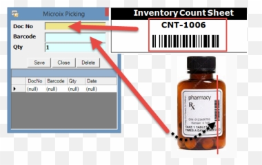 Microix Help Desk - How to use the barcode scanner Screenshot png