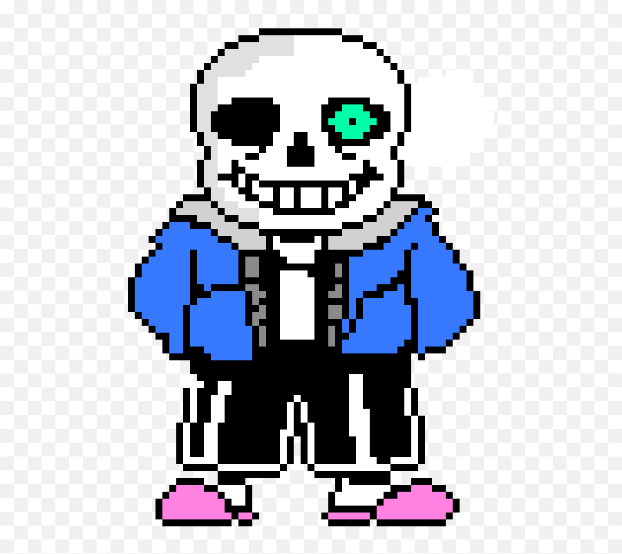 Sans Sprite Undertale - Blue Eye Sans Png,Sans Undertale Transparent