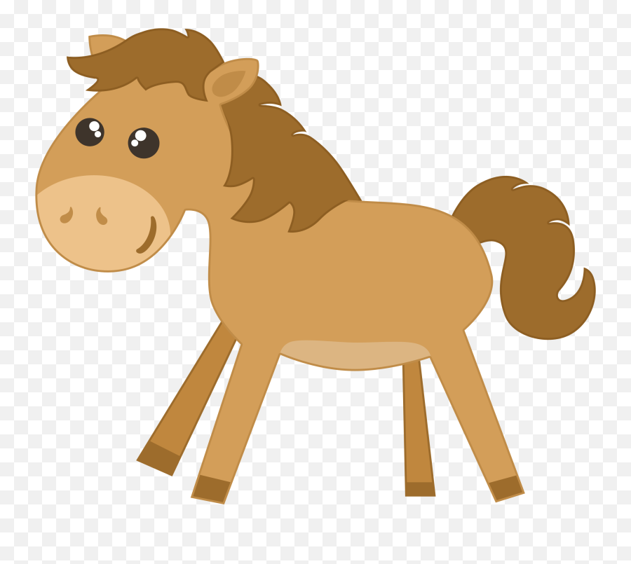 Clipart Frames Horse Transparent Free - Imagenes De Animales De Granja Sin Fondo Png,Horse Clipart Png