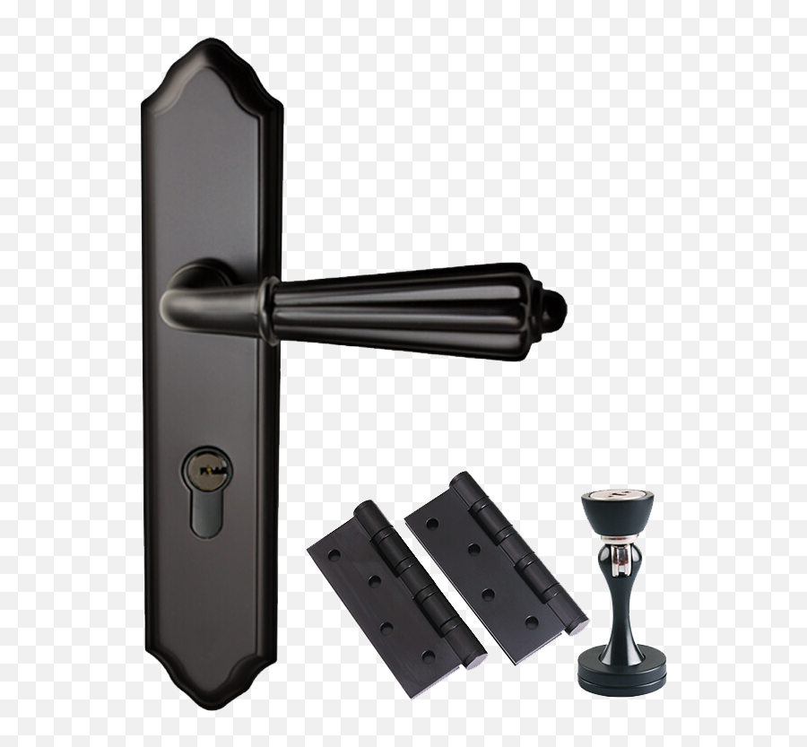 Download Black Wooden Indoor Security - Gate Png,Lock And Key Png