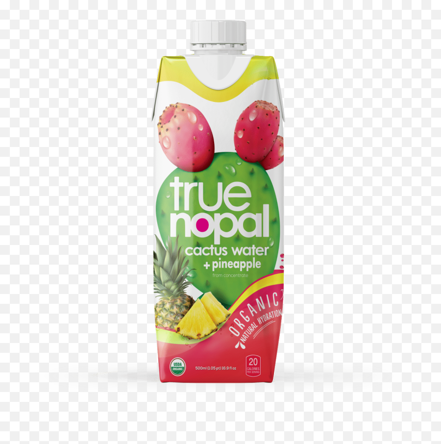 True Nopal Launches New Organic Cactus Water Line And - Juicebox Png,Nopal Png