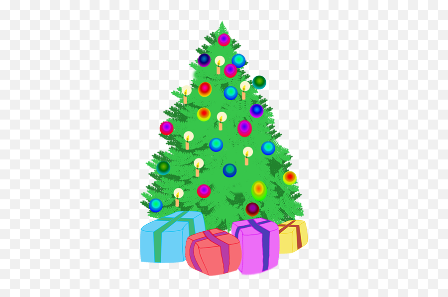 Christmas Tree Clip Art - Christmas Trees Drawing Cute Png,Christmas Tree Clipart Png