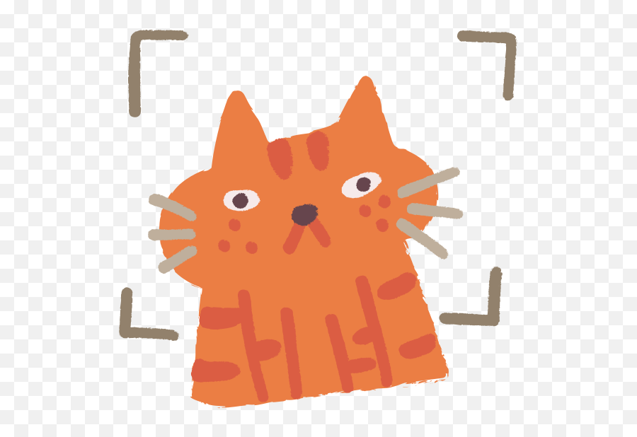 Ginger Cat 715 U2014 Free Vector Illustration - User Interface Design Png,Orange Cat Png